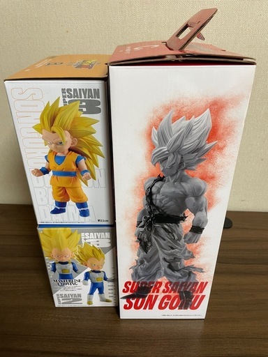 一番くじ ドラゴンボール VSオムニバス BRAVE C賞 超サイヤ人孫悟空／一番くじ ドラゴンボールDAIMA 第2弾 B賞 超サイ