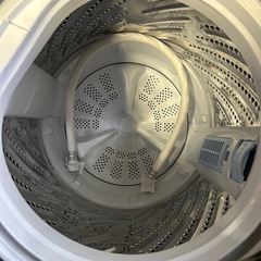 【美品】洗濯機6.0kg 2026年製の画像