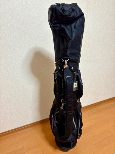 ONOFF オノフ キャディバッグ ブラック ネームプレート未使用 フード付き