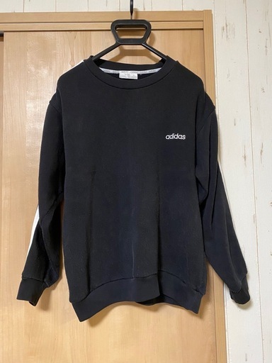 adidas 裏起毛クルーネックスウェット (オレンジ) 八丁馬場の