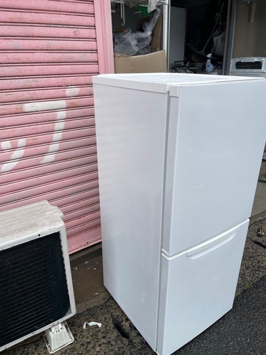 北九州市内配送無料　保証付き  149L 2ドア冷蔵庫 ニトリ NTR-149WA 2021年製 
