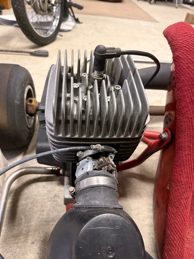 SWISS HUTLESS DELTA レーシングカート 2スト ビンテージ 現状渡し