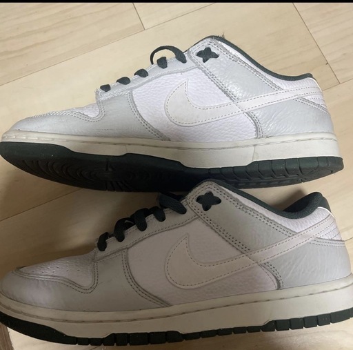 NIKE Dunk Low ホワイト グレー ローカット スニーカー
