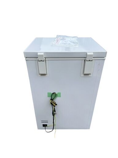 美品 マスクゼン 上開き冷凍庫 JF100ML01WH 2022年製　高年式 