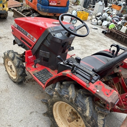 ヤンマー 中古トラクター Ke-3 新品ハンマーナイフモアMK125付 | 草刈 ※再
値下げ　★ヤンマー　Ke-3 　トラクター★