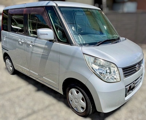 スズキ】パレット☆車検有:R9年5月☆70,000km☆プッシュスタート☆両側