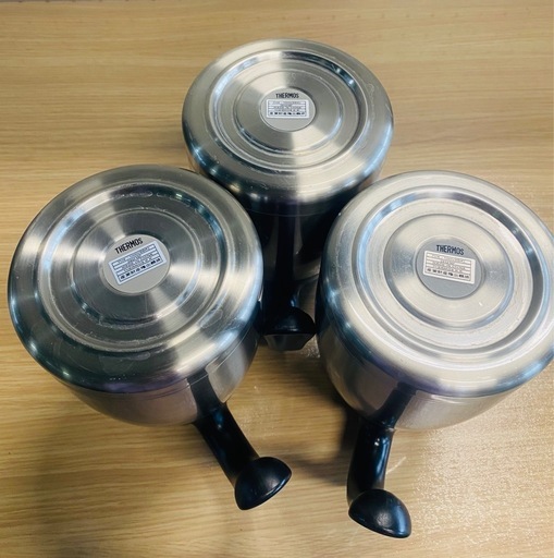 THERMOSステンレス 卓上ポット THX-1000SBK 1L 3個セット②