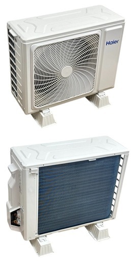 ◯美品 2025年製 主に6畳用 2.2kW ハイアール ルームエアコン Haier huu JAA-CS225A 室温みはり 快適除