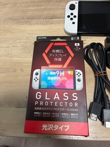 Nintendo Switch本体「プレイ保護シール付き」 (ツナ) 小岩のテレビ
