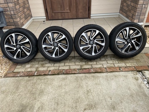 ホンダ 純正 17インチ アルミホイール タイヤ 4本セット