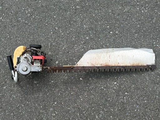 カワサキ KAWASAKI ヘッジトリマー 剪枝機 PST-75 三菱エンジン TL20 MITSUBISHI １人用　作業幅やく70