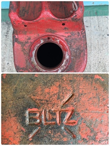 BLITZ ??　ヴィンテージ ジェリカン 20L レッド