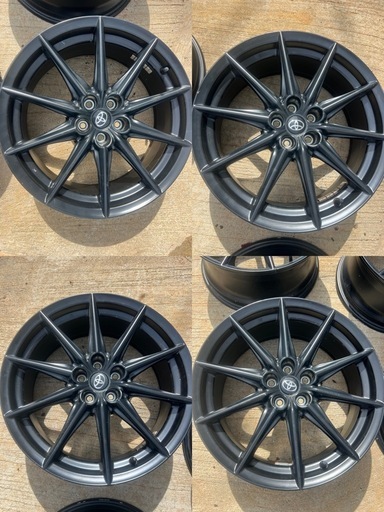 トヨタ 純正 GR86 RZ18インチ (静香) 西条のタイヤ、ホイールの中古