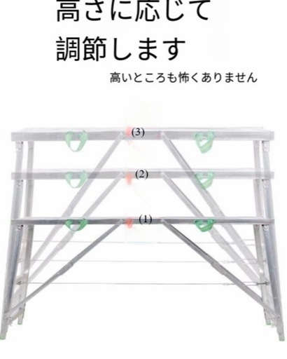 足場台 作業台 踏み台 折りたたみ 脚立 サンワダイレクト本店 サンワサプライ【オフィス・PC周辺通販】