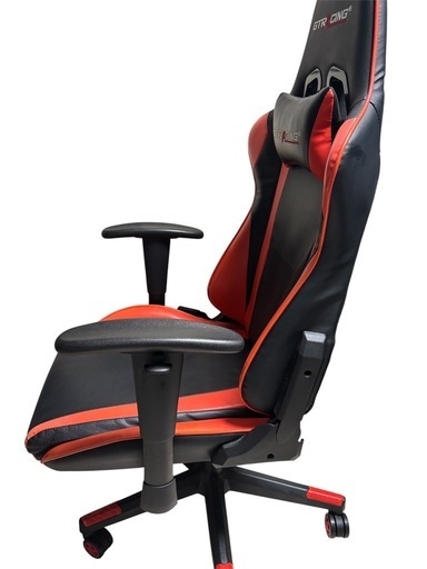 引き取り限定GTRACING ゲーミングチェア レッド ブラック