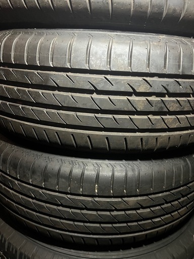 195/60r16 89Hサマータイヤ44週2024年製と純正トヨタアルミホイールプリウス用4本セット