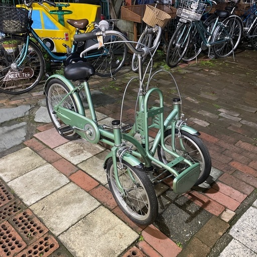 【6109】大人用三輪車　ブリヂストン　ミンナ　前16・後20インチ　17,100円（防犯・税込）