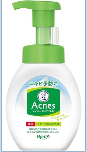 メンソレータム アクネス薬用ふわふわな泡洗顔 160ml ×36本