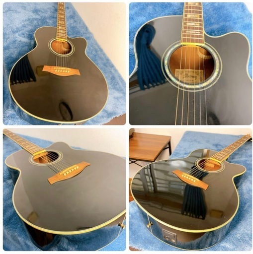 Ibanez AEL30SE-BK エレアコ ブラック フィッシュマン搭載モデル  