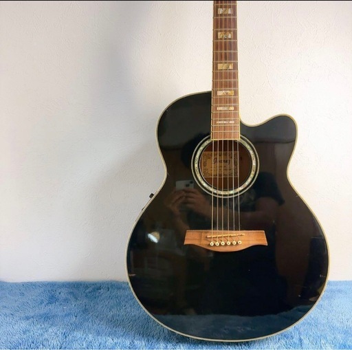 Ibanez AEL30SE-BK エレアコ ブラック フィッシュマン搭載モデル  