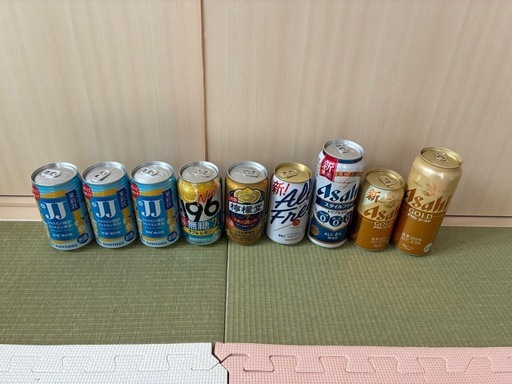チューハイ、発泡酒、ビール合計9本 (るーきー) 大阪狭山市のビールの