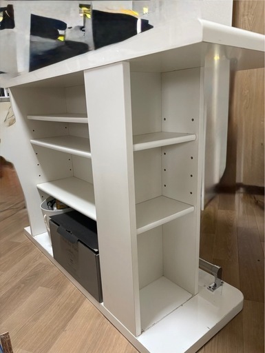 （交渉中）カウンターテーブルと椅子  Amazon｜バーテーブルと椅子のセット 4人用カウンター高さ5点 