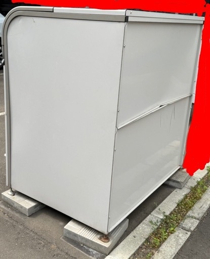 ダストピット　ゴミ庫　大型ゴミボックス