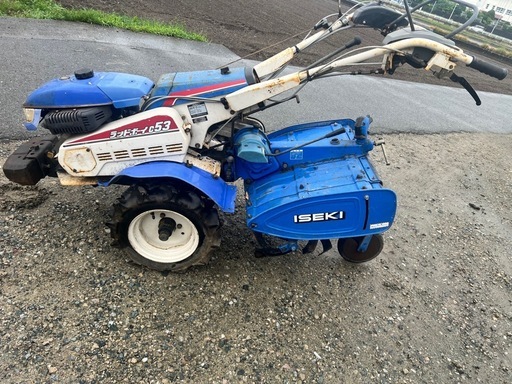 イセキ ガソリン KVC53-R 耕運機 5馬力
