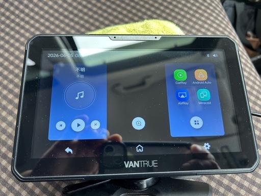 VANTRUEディスプレイオーディオ　7インチ　carplay Android