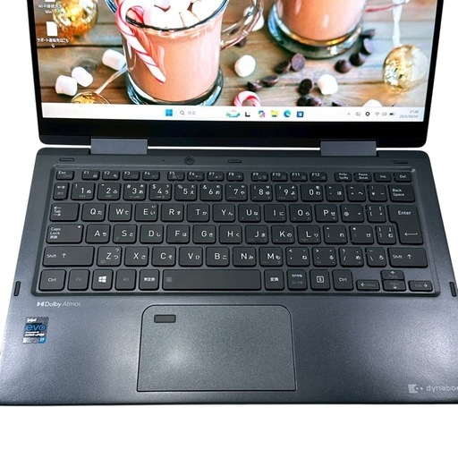 極美品 タッチ 2in1 dynabook V83 第11世代i7 16GB ノートPC 029 (アル