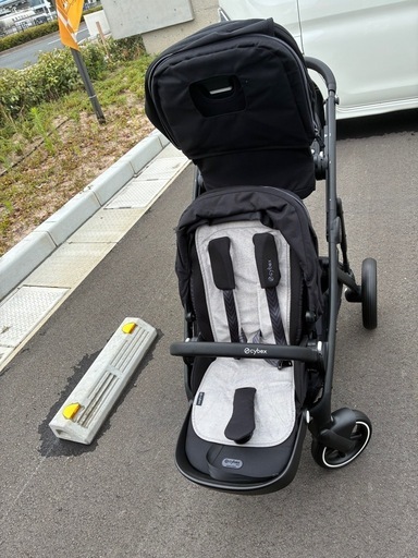 2人乗りベビーカー　Cybex  ガゼルS  シートユニットセット