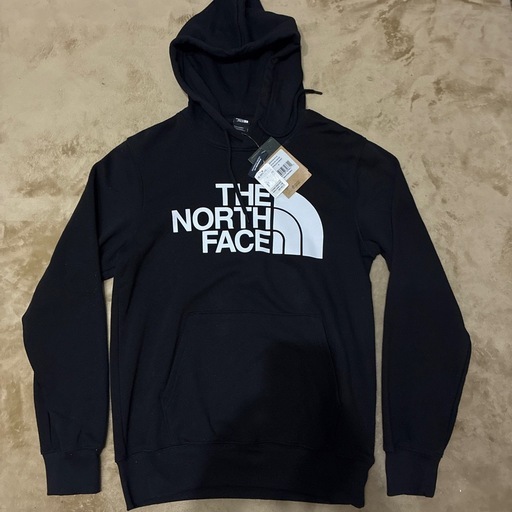 【新品未使用】THE NORTH FACE 黒 フード付きパーカー Sサイズ