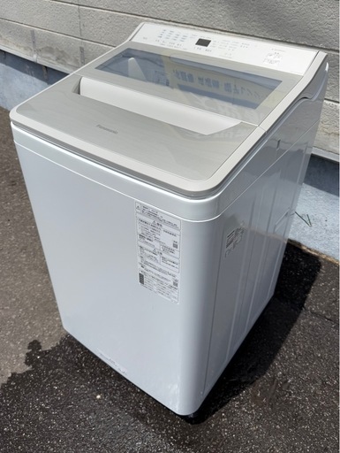 札幌市内配送可 美品 21年製 Panasonic パナソニック FAシリーズ 10kg 全自動洗濯機 NA-FA100H9 簡易乾燥