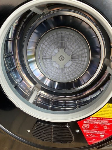 【引取限定/一宮市】小型衣類乾燥機 3kg 作動確認済 ブラック 排気ホースなし 中古品