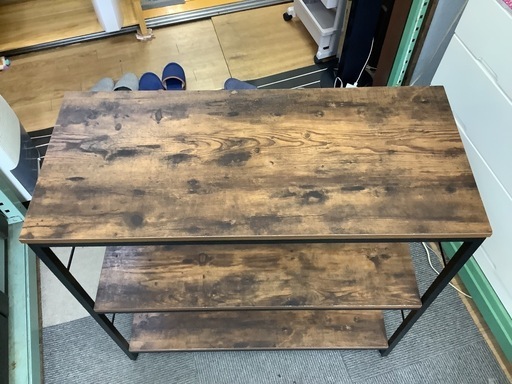 【リサイクルサービス八光】【幅90cm】ヴィンテージ風デザイン！ニトリ シェルフ N ステイン 9090 BR