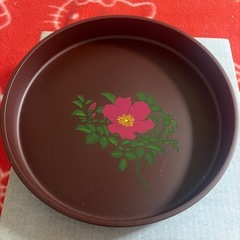 花絵柄(丸盆)(No.12)の画像