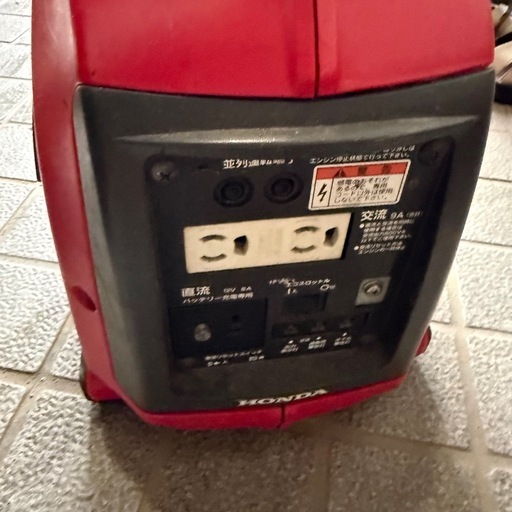 ホンダ発電機 EU9i 動作品 