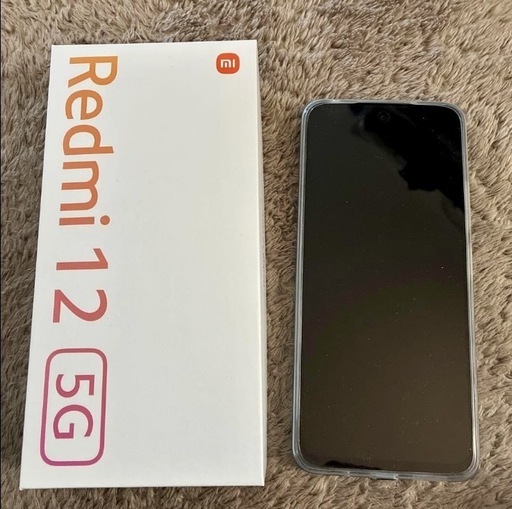 【ほぼ未使用】Xiaomi　Redmi12 SIMフリー