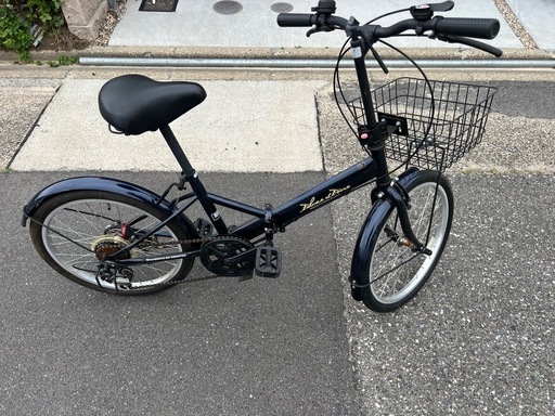 折りたたみ自転車（Three-Stone/ネイビー）