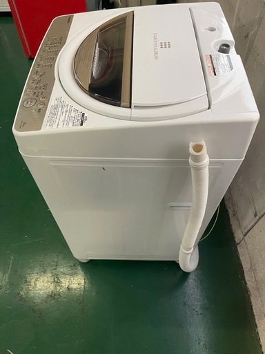 TOSHIBA 電気洗濯機　AW-6G8 AW-6G8-W 全自動洗濯機 ZABOON（ザブーン） グランホワイト [洗濯6.0kg 