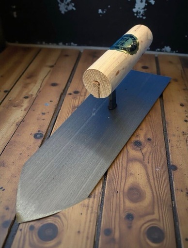 当時物 三木打 中塗鏝 225mm 6丁セット 特撰 左官鏝 品質保証 左官道具 播州三木市 未使用 超特級品 まとめて まとめ売り 