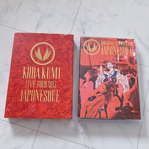 倖田來未 LIVE TOUR 2013 JAPONESQUE DVD CD 2本セット