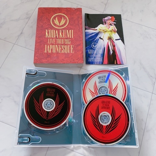 倖田來未 LIVE TOUR 2013 JAPONESQUE DVD CD 2本セット
