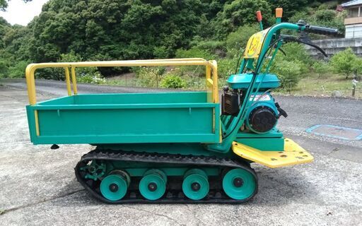 運搬車　立ち乗り乗用　手動式ダンプ　チクスイ　実働　お買い得品