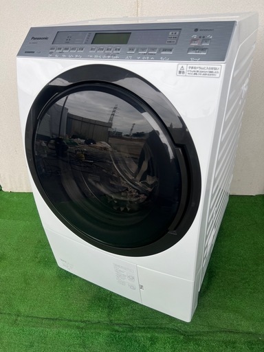 パナソニック ドラム式洗濯機 ( NA-VX800AR ) 11/6kg、2020 年製、洗浄 