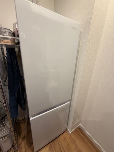 Hisense 冷蔵庫175L＋冷蔵庫キズ防止マット付き