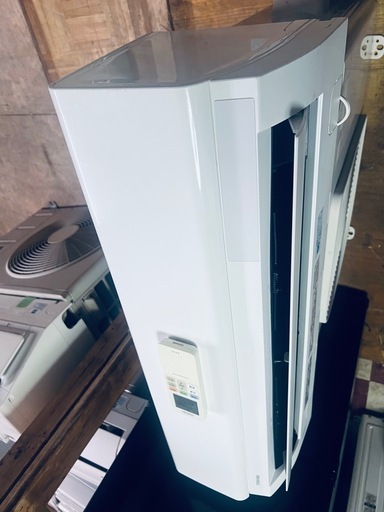 「決まりました」☘️基本取り付け工賃込み東芝ルームエアコン 100V 主に6畳2018年製♻️直接引き取り場合26000円となります。