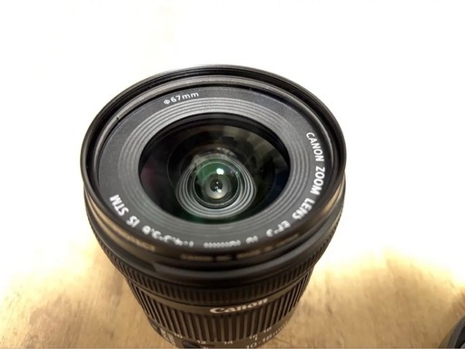美品 canon EF-S10-18mm F4.5-5.6 IS STM