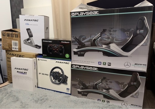 fanatec dd pro playseat