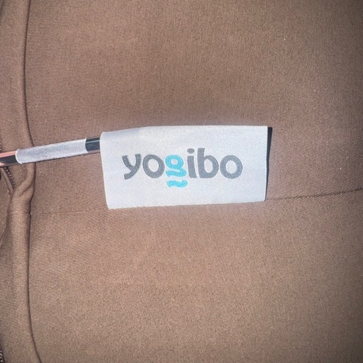 お引き取り限定 yogibo midi yellow & ghost premium brown